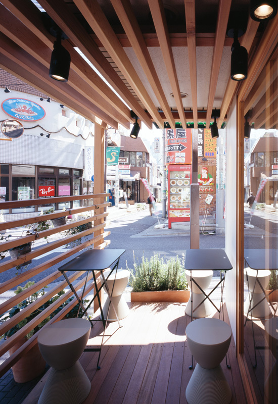 ルピシア下北沢店テラス