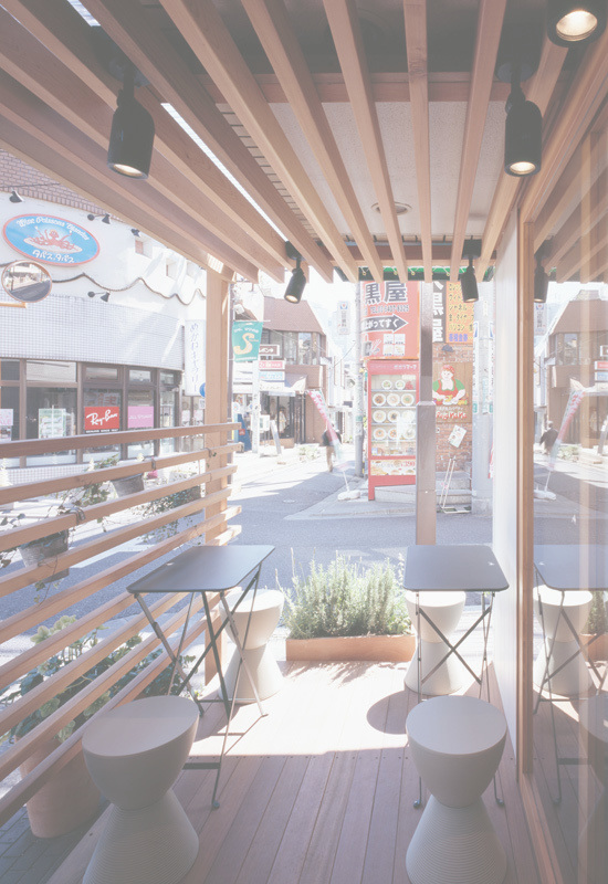 ルピシア下北沢店テラス