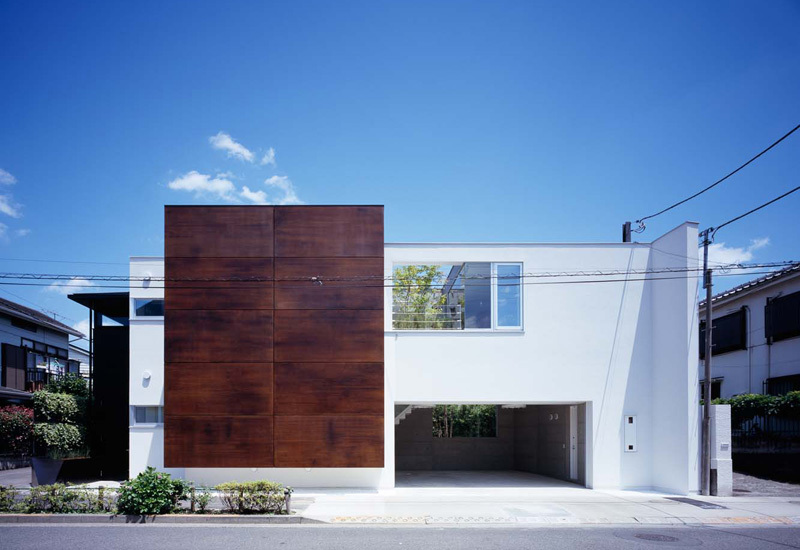 スキマのある家外観