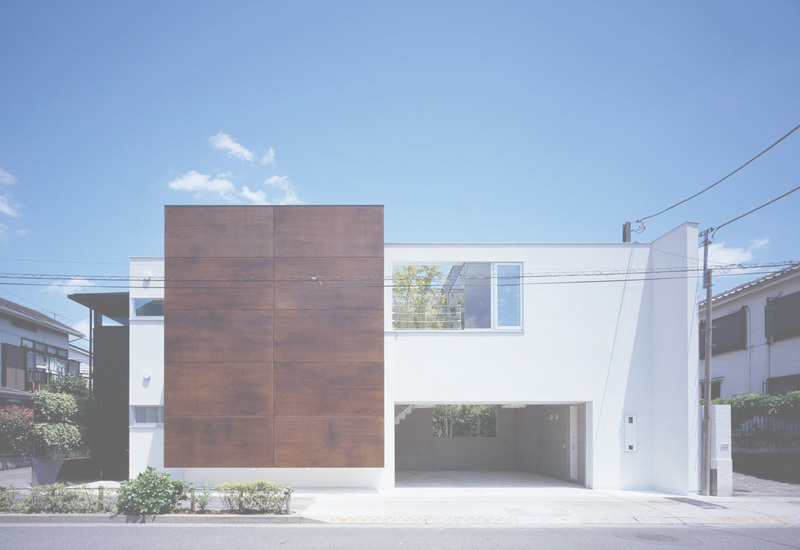 スキマのある家外観