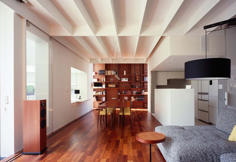 スキマのある家リビング