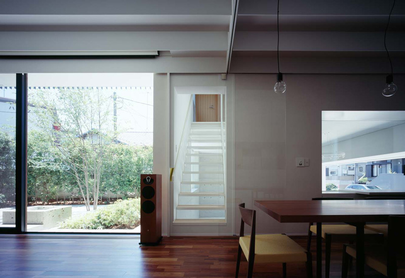 スキマのある家リビング