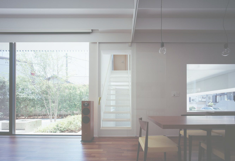 スキマのある家リビング