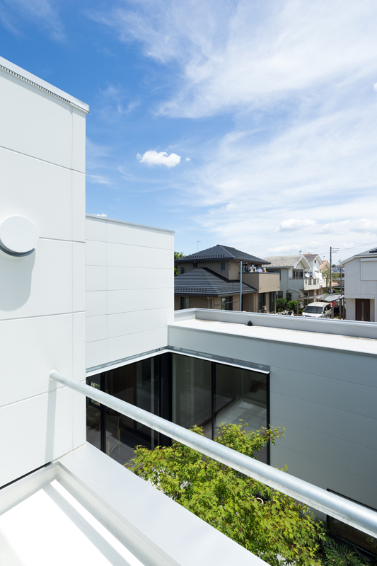 茅ヶ崎の家個室3専用テラス