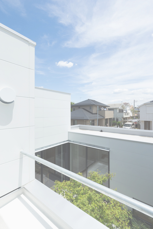 茅ヶ崎の家個室3専用テラス