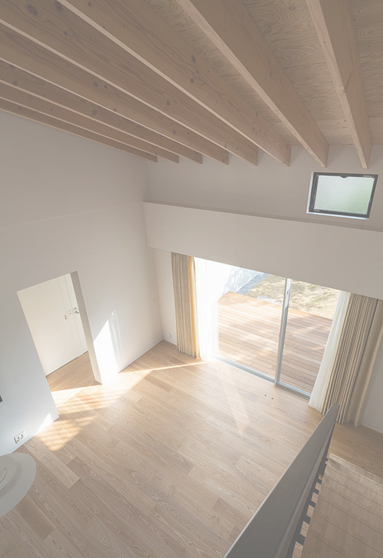 住戸1リビング見下ろし